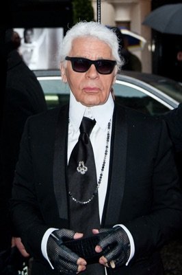 Karl Lagerfeld Portrait