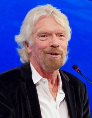 Richard Branson Portrait