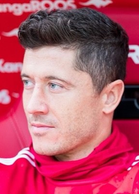 Robert Lewandowski Portrait